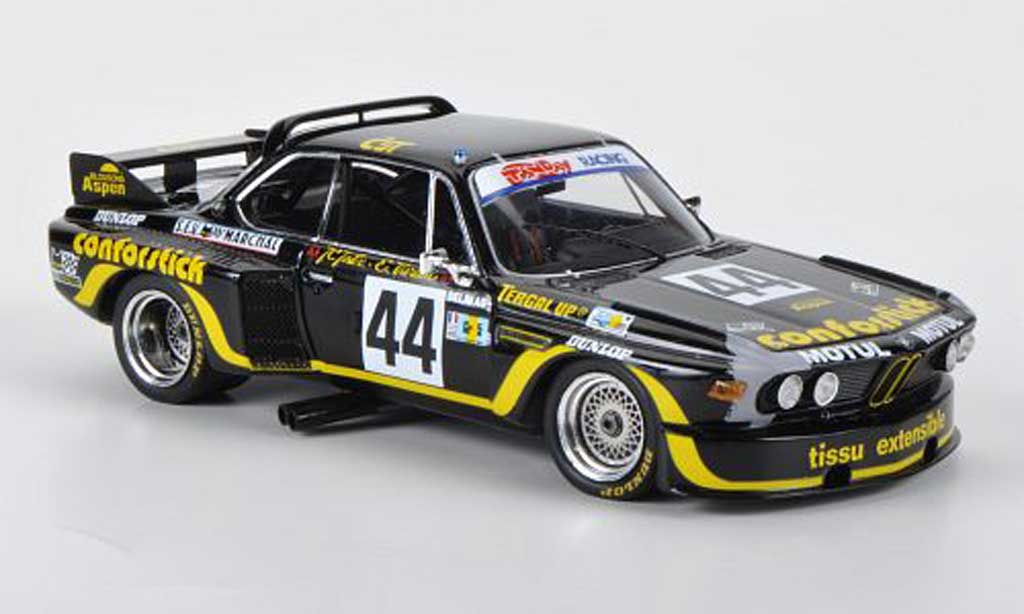 Bmw 3.5 CSL 1/43 Spark CSL No.44 Conforstick J-C.Justice/J.Belin 24h Le Mans 1976 modellino in miniatura
