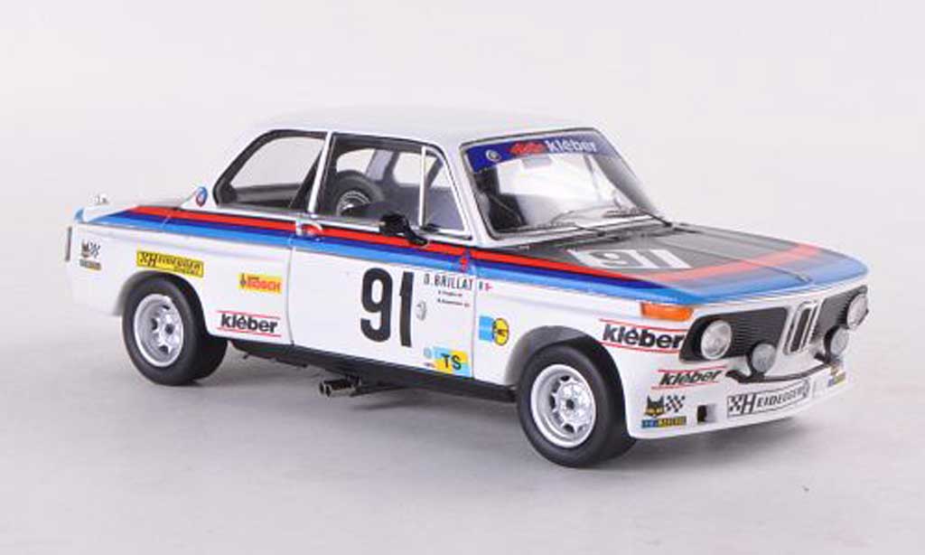 Bmw 2002 Tii 1/43 Spark Tii No.91 24h Le Mans D.Brillat/G.Gagliardi/M.Degoumois modellino in miniatura