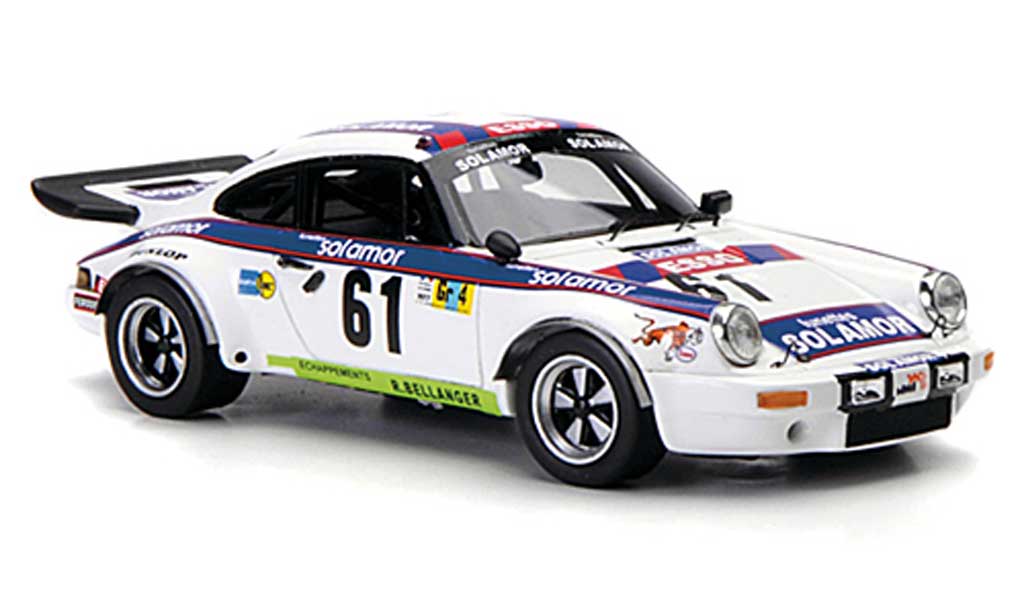 Porsche 930 1/43 Spark No.61Solamor 24h Le Mans 1977 modellino in miniatura