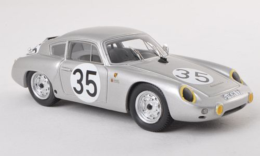 Porsche 356 1960 1/43 Spark 1960 Abarth 1600 GTL No.35 24h Le Mans H.Linge/H.-J.Walter modellino in miniatura