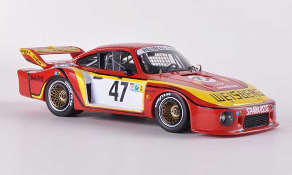 Porsche 935 1978 1/43 Spark 1978 Gr.5 No.47 Weisberg K.Ludwig / J.Fitzpatrick / T.Hezemans 24h Le Mans modellino in miniatura