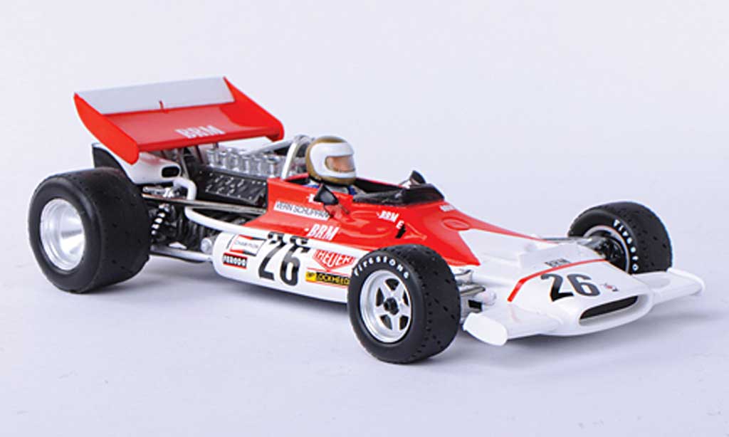 Brm P153 1972 1/43 Spark 1972 No.26 Marlboro V.Schuppan GP Belgien modellino in miniatura