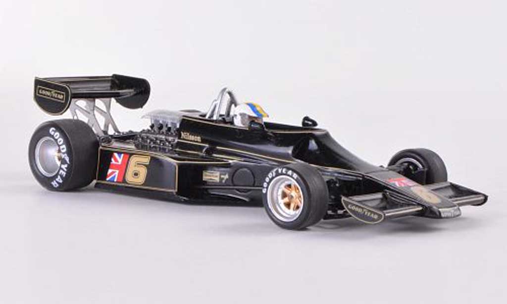 Lotus 77 1/43 Spark No.6 John Player Special G.Nilsson GP Monaco 1976 modellino in miniatura