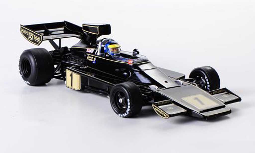 Lotus 76 1/43 Spark No.1 John Player Special R.Peterson GP Deutschland 1974 modellino in miniatura