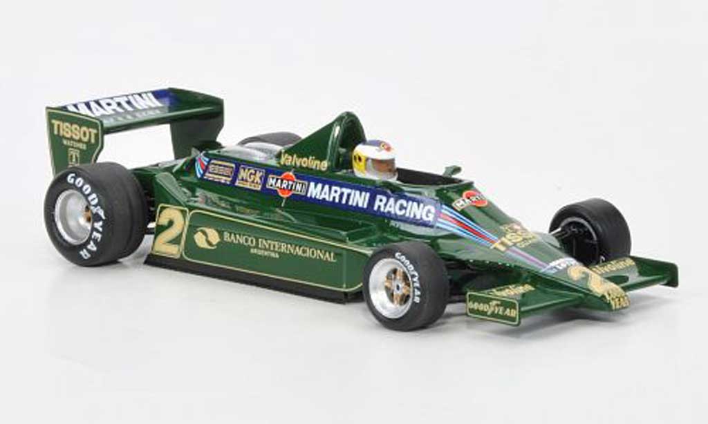 Lotus F1 1979 1/43 Spark 1979 79 No.2 Martini Racing C.Reutemann GP Argentinien 1979 modellino in miniatura