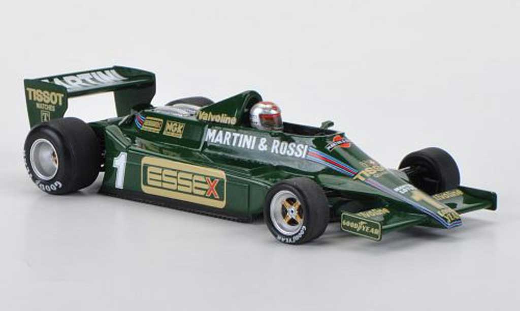 Lotus F1 1979 1/43 Spark 1979 79 No.1 Martini/Essex M.Andretti GP Long Beach 1979 modellino in miniatura