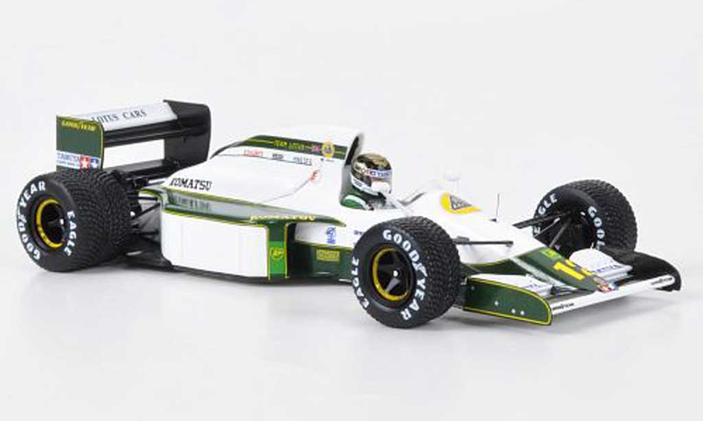 Lotus F1 1991 1/43 Spark 1991 102B No.12 Team . J.Bailey GP San Marin modellino in miniatura
