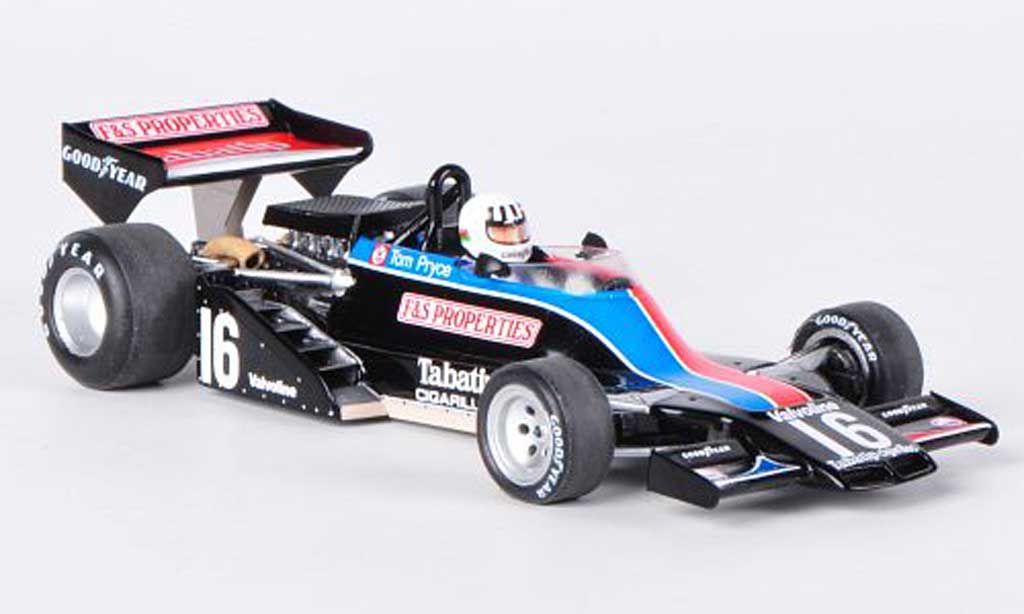 Shadow DN8 1976 1/43 Spark 1976 No.16 Tabatip T.Pryce GP Holland modellino in miniatura