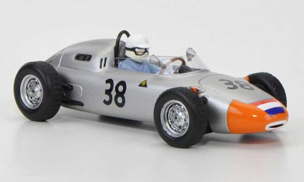 Porsche 718 1/43 Spark 1962 No.38 C.Godin de Beaufort GP Frankreich modellino in miniatura