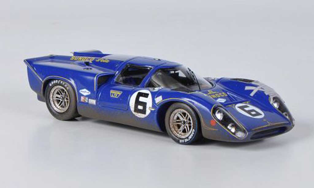 Lola T70 1969 1/43 Spark 1969 MK3B No.6 Sunoco 24h Daytona modellino in miniatura