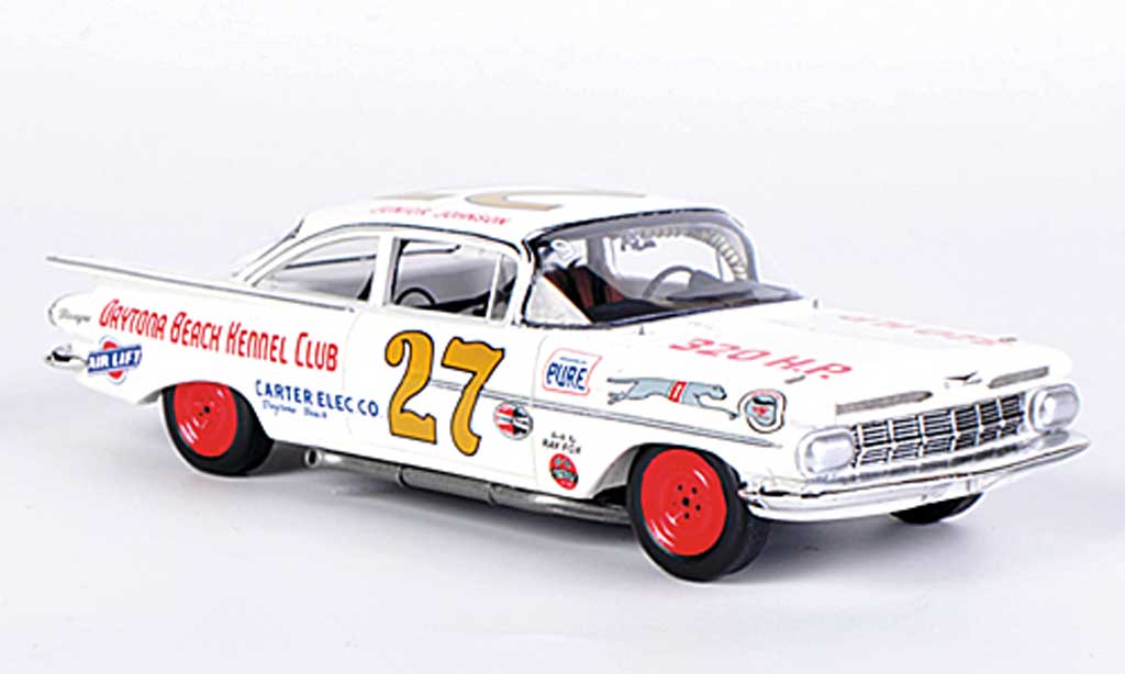 Chevrolet Biscayne 1/43 Spark No.27 J.Johnson Daytona 500 1960 modellino in miniatura