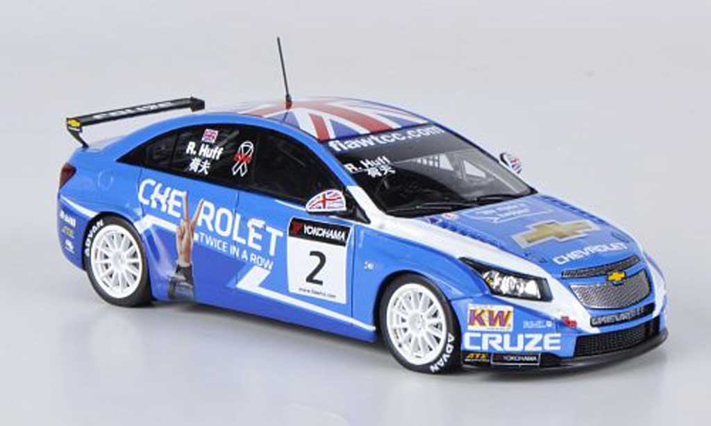 Chevrolet Cruze 2011 1/43 Spark 2011 1.6T No.2 RHuff WTCC GP Macau modellino in miniatura
