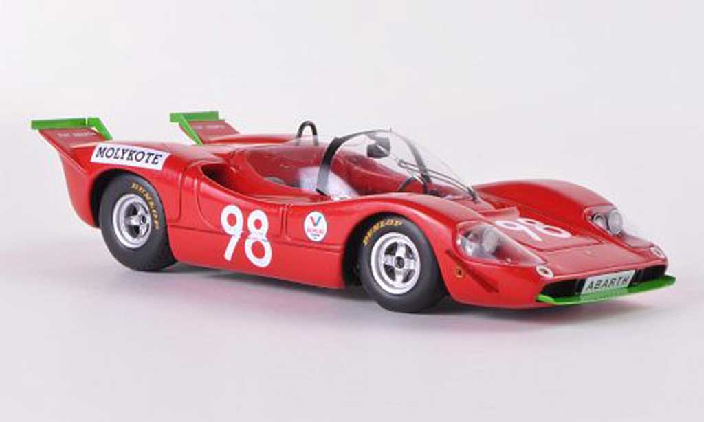 Abarth 2000 1/43 Spark Sport No.98 L.Taramazzo / G.Virgilio Targa Florio 1970 modellino in miniatura