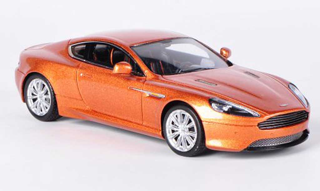 Aston Martin Virage 1/43 Spark marronee LHD 2012 modellino in miniatura