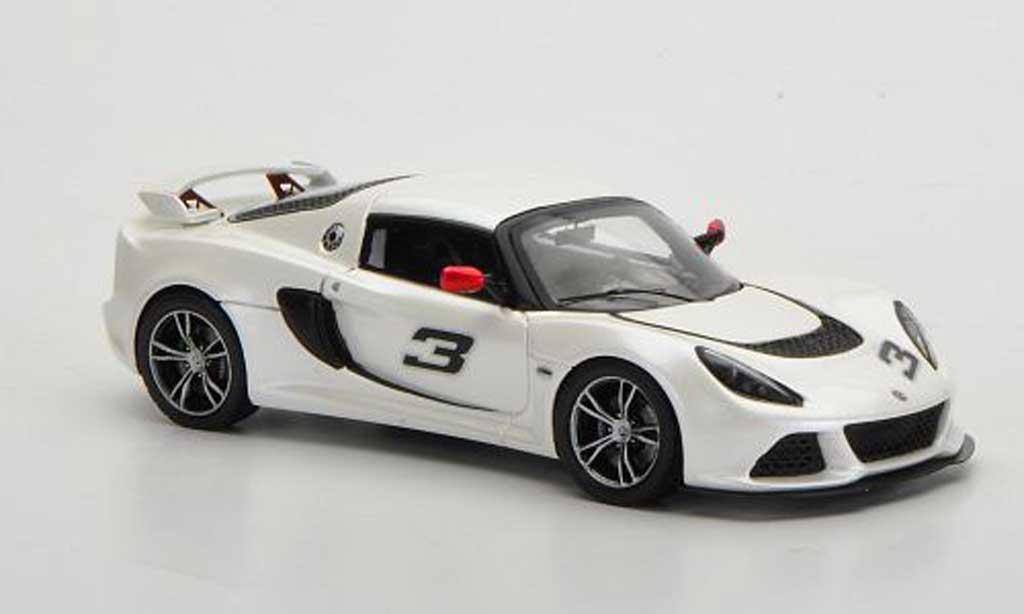 Lotus Exige 1/43 Spark S. bianco 2011 modellino in miniatura