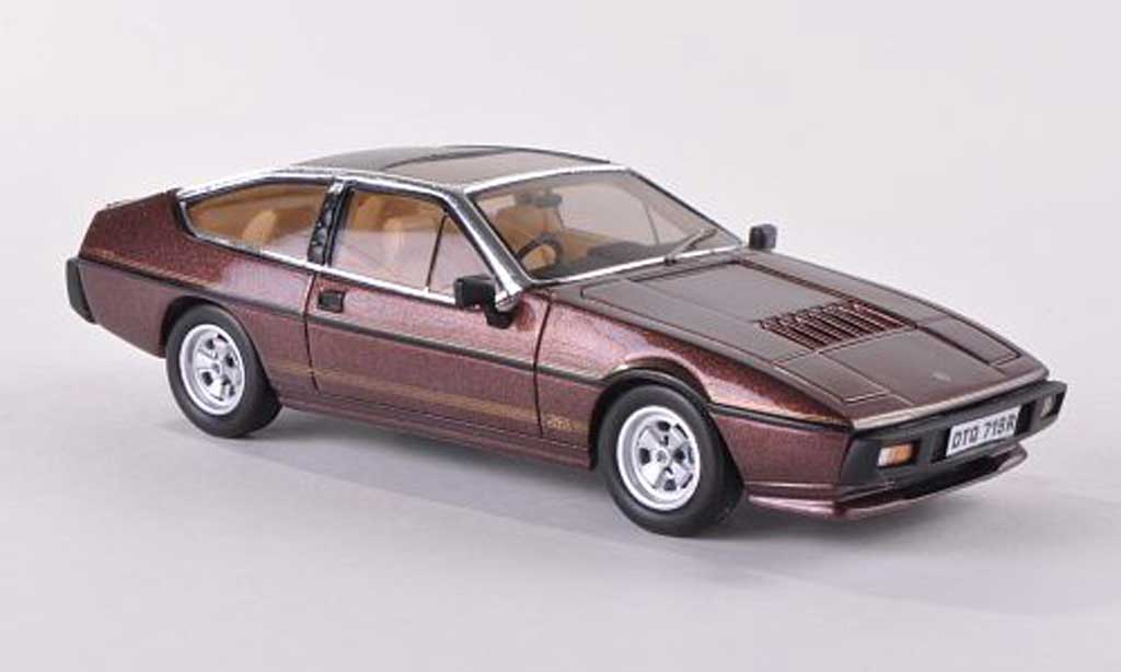 Lotus Eclat 1/43 Spark S2 marroneee 1980 modellino in miniatura