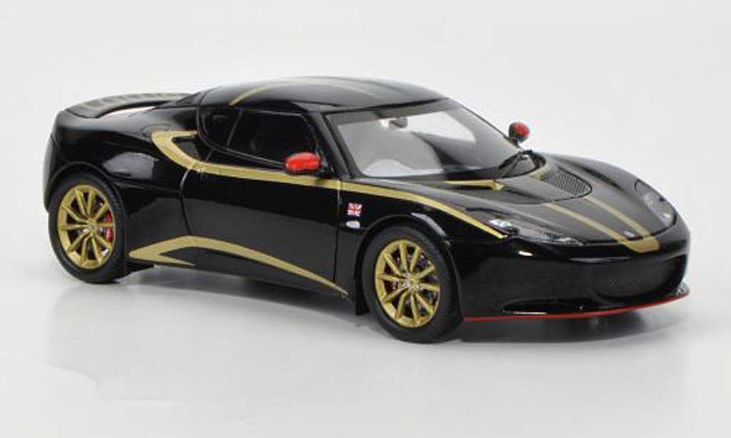 Lotus Evora S 1/43 Spark S Special Edition nero/gold RHD 2011 modellino in miniatura