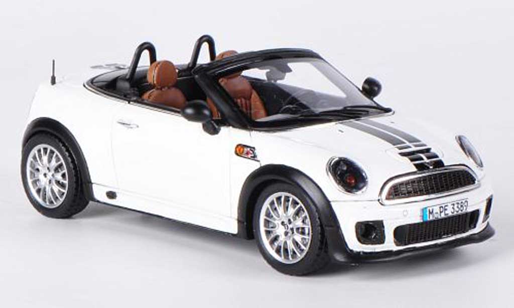 Mini Roadster 1/43 Spark bianco/nero 2012 modellino in miniatura