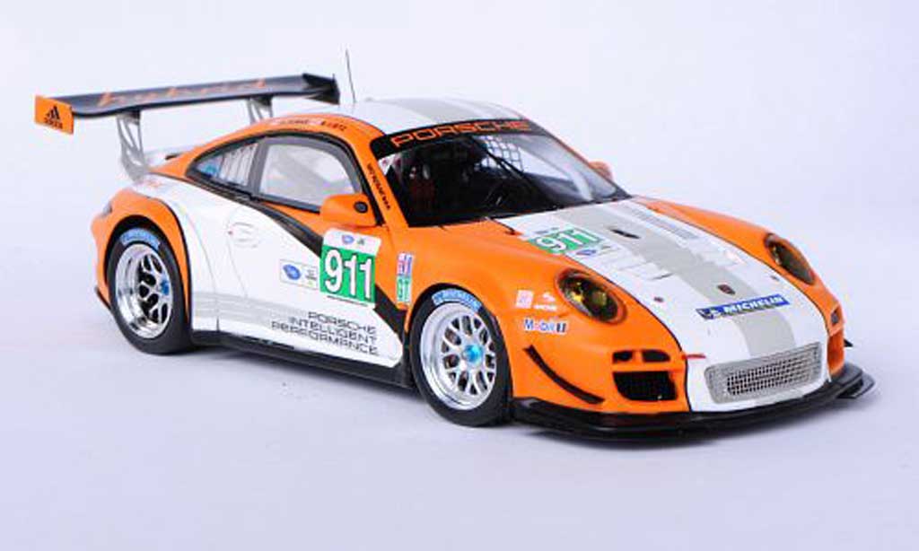 Porsche 997 GT3 1/43 Spark GT3 R hybrid 2.0 No.911 R.Dumas / R.Lietz ALMS 2011 modellino in miniatura