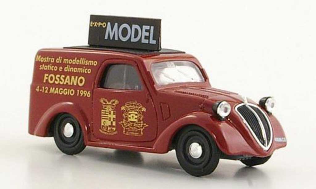 Fiat 500 1/43 Brumm B Furgoncino Expo Fossano 1946 modellino in miniatura