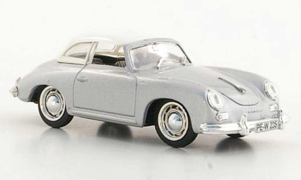 Porsche 356 1952 1/43 Brumm 1952 Hardtop bianco/grigio modellino in miniatura