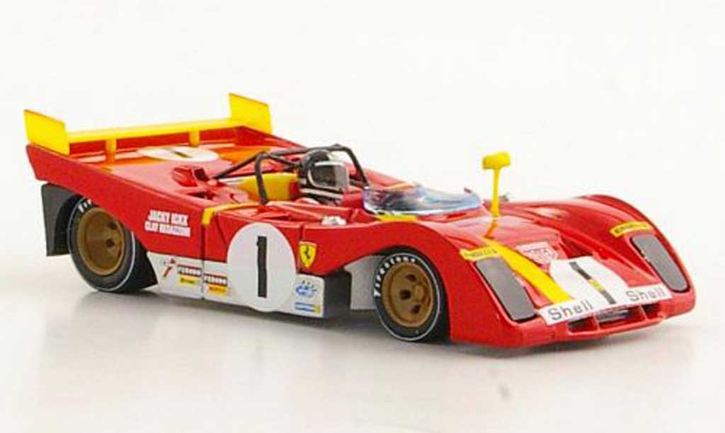 Ferrari 312 PB 1/43 Brumm PB No.1 J.Ickx / C.Regazzoni 1000Km Monza 1972 modellino in miniatura