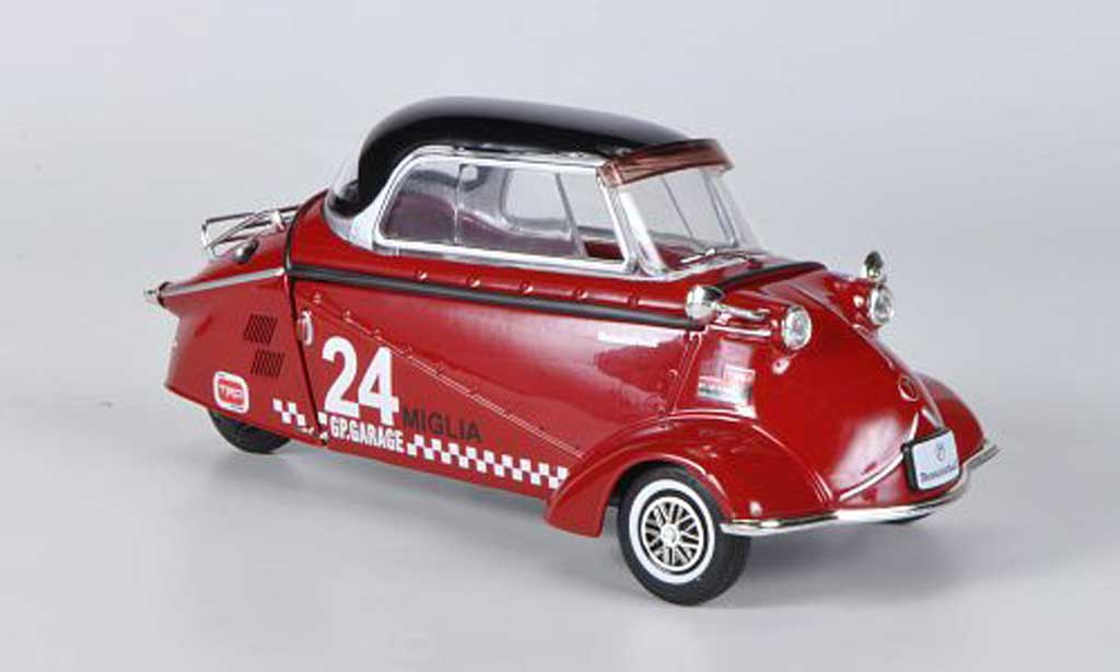 Messerschmitt KR 200 1/18 Revell rosso No.24 GP.Garage modellino in miniatura