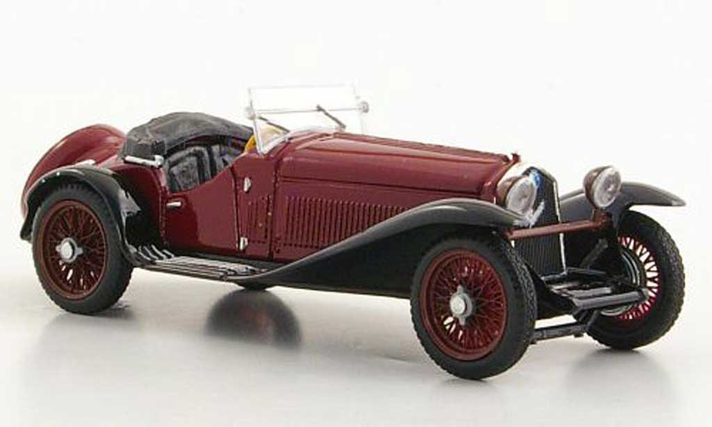 Alfa Romeo 2300 1/43 Brumm rosso/nero modellino in miniatura