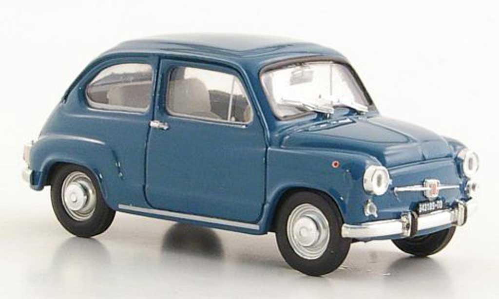 Fiat 600 1/43 Brumm D blu ''Fanaloni'' 1965 modellino in miniatura