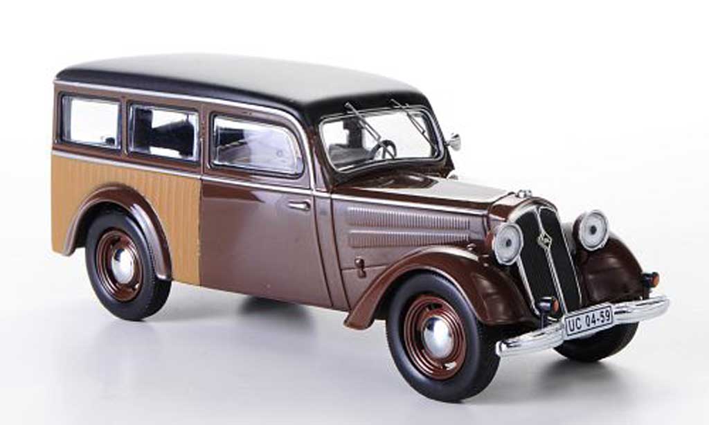 IFA F8 1/43 IST Models Kombi marroneee/marroneee 1955 modellino in miniatura