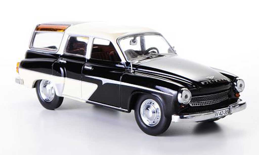 Wartburg 311 1/43 IST Models 5 Camping beige/nero 1960 modellino in miniatura