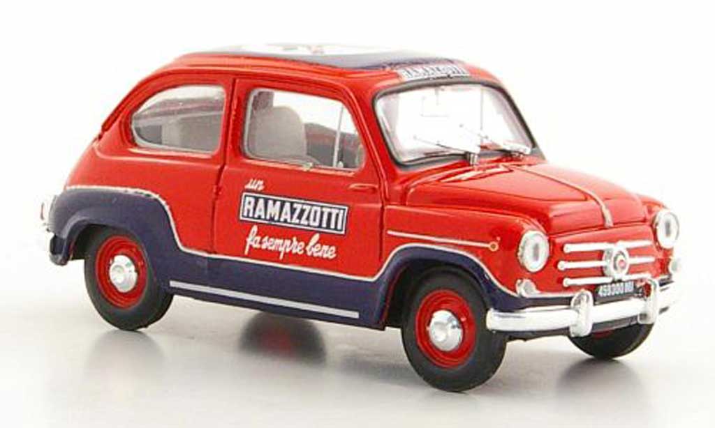 Fiat 600 1/43 Brumm D Ramazotti 1960 modellino in miniatura