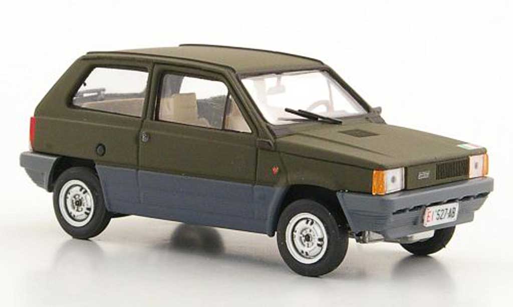 Fiat Panda 1/43 Brumm 45 italienisches Militar olivgrun 1980 modellino in miniatura