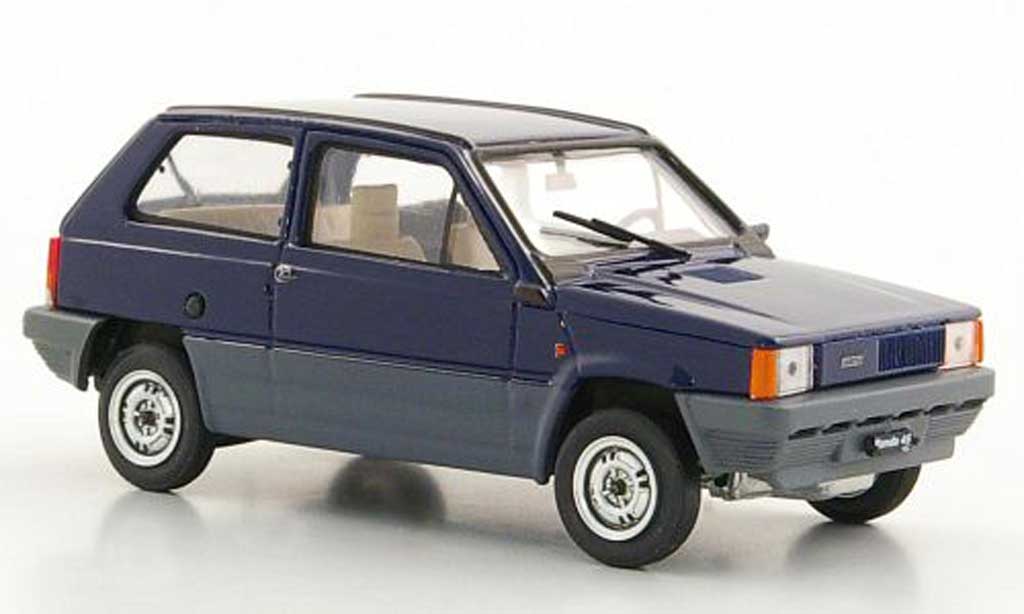 Fiat Panda 1/43 Brumm 45 blu 1980 modellino in miniatura
