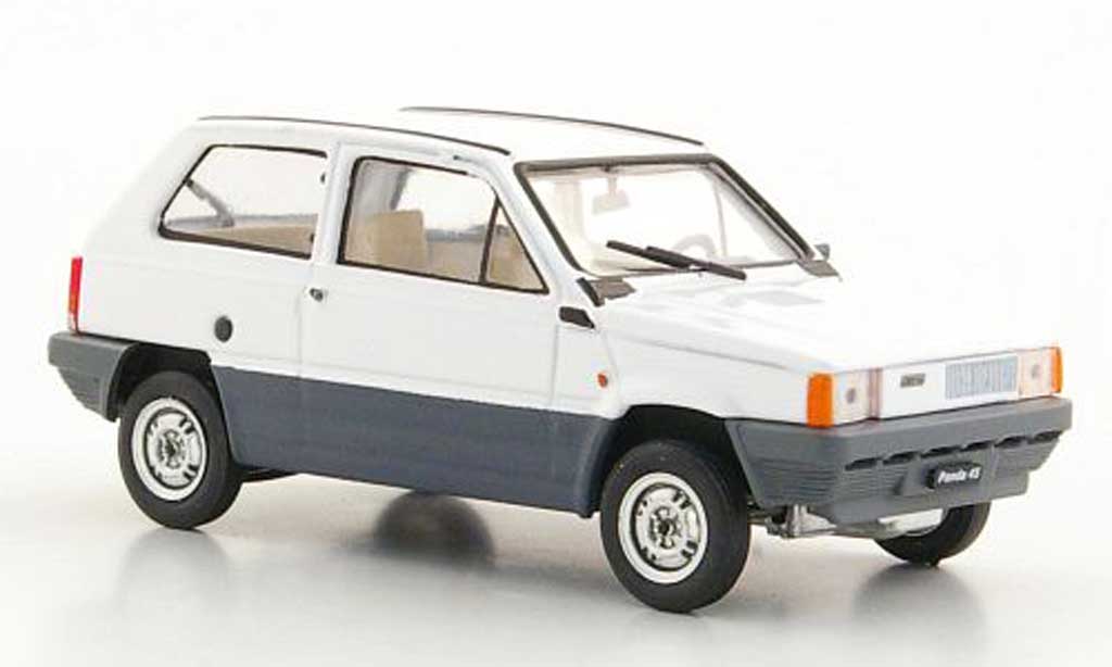 Fiat Panda 1/43 Brumm 45 bianco 1980 modellino in miniatura