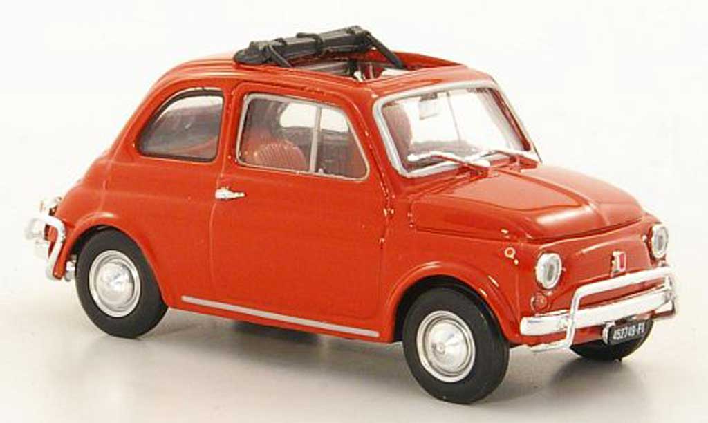 Fiat 500 L 1/43 Brumm L rosso 1968 modellino in miniatura