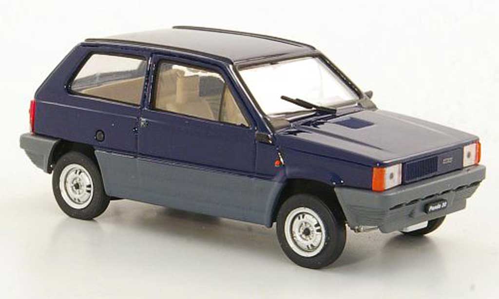 Fiat Panda 1/43 Brumm 30 blu 1980 modellino in miniatura