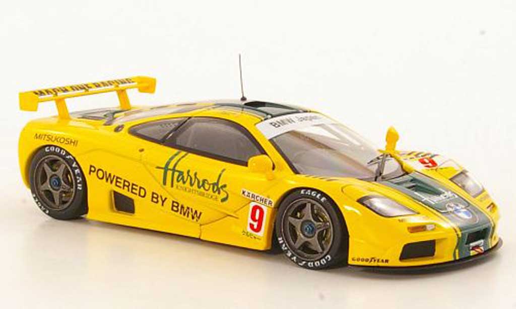 McLaren F1 1/43 HPI GTR No.9 Mach One Racing A.Wallace / K.Wendlinger Suzuka 1995 modellino in miniatura