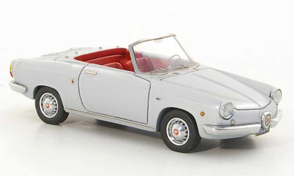 Abarth 850 Spyder 1/43 Lux B Spyder Riviera grigio 1959 modellino in miniatura