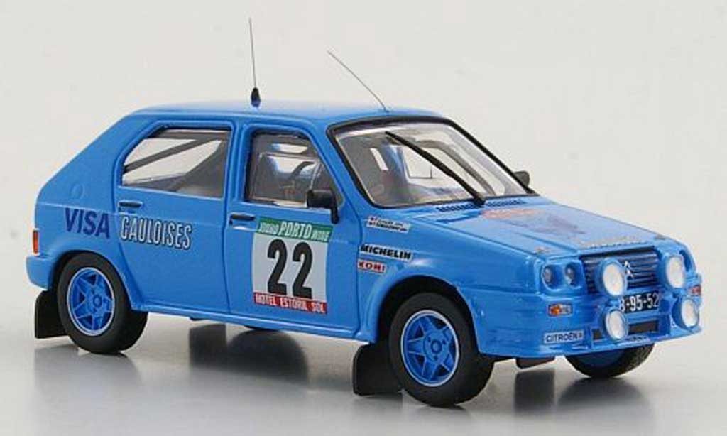 Citroen Visa 1/43 Mini Partes Chrono Gr.B No.22 F.Romaozinho / P.Almeida Rally Portugal 1983 modellino in miniatura