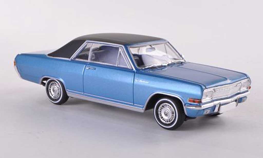 Opel Diplomat 1/43 Minichamps A V8 Coupe blu/nero Sondermodell MCW 1965 modellino in miniatura