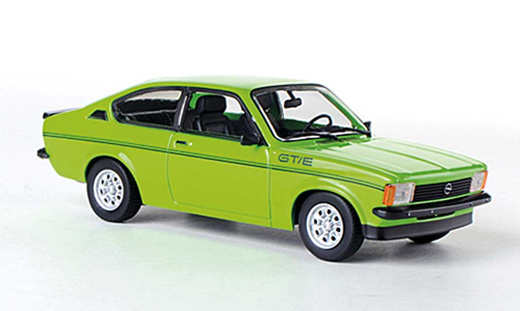 Opel Kadett C 1/43 Minichamps C GT/E grun Sondermodell MCW 1978 modellino in miniatura