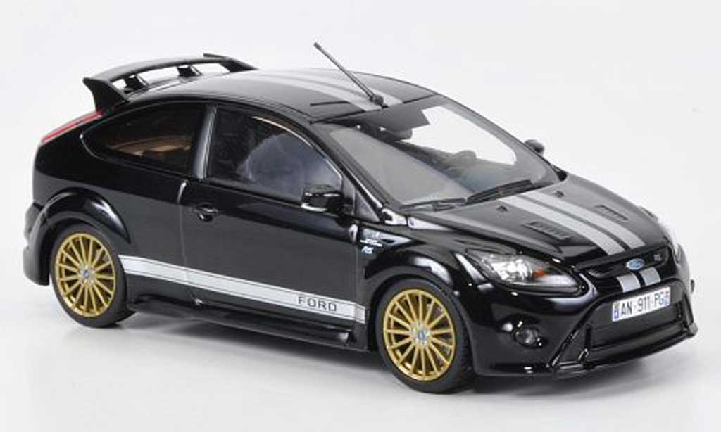 Ford Focus RS Le Mans 1/43 Minichamps RS Le Mans Edition nero (GT 40 Design 1966) Sondermodell MCW 2010 modellino in miniatura