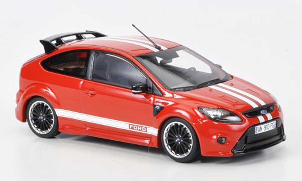 Ford Focus RS Le Mans 1/43 Minichamps RS Le Mans Edition rosso (GT 40 Design 1967) Sondermodell MCW 2010 modellino in miniatura