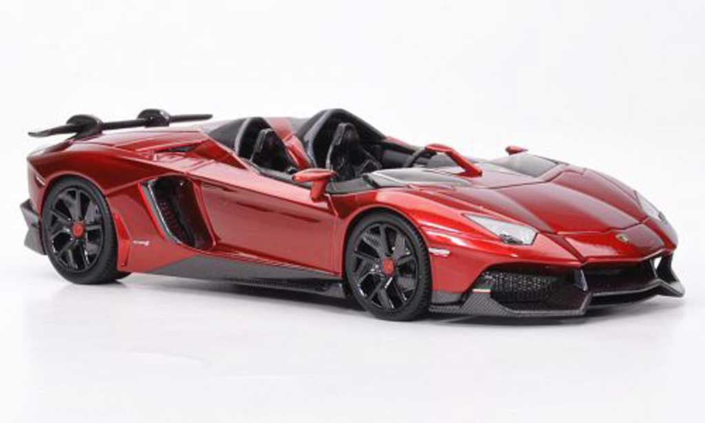 Lamborghini Aventador J 1/43 Look Smart J rosso Autosalon Genf 2012 modellino in miniatura
