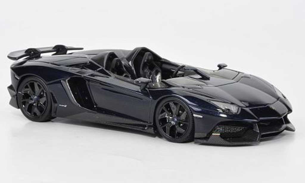 Lamborghini Aventador J 1/43 Look Smart J blu Autosalon Genf 2012 modellino in miniatura