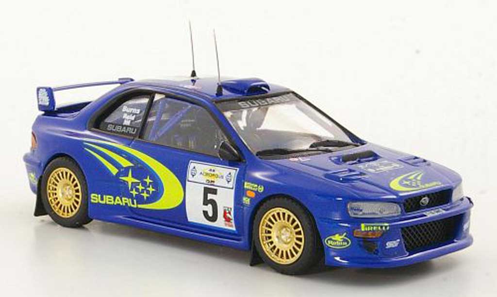 Subaru Impreza WRC 1/43 Trofeu WRC No.5 Burns / Reis Rally Acropolis 1999 modellino in miniatura