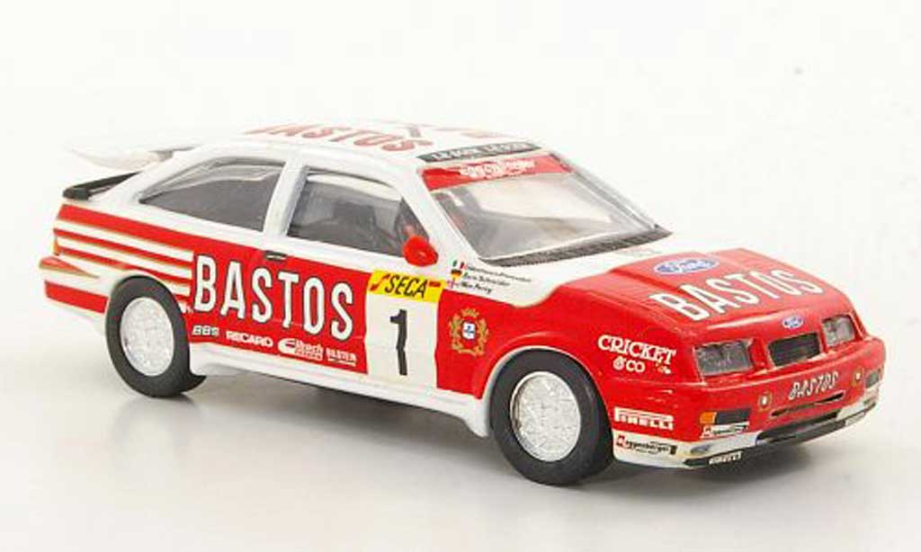 Ford Sierra Cosworth RS 1/43 Trofeu Cosworth RS Cosworth No.1 Bastos G.Brancatelli / B.Schneider / W.Percy 24h Spa 1989 modellino in miniatura