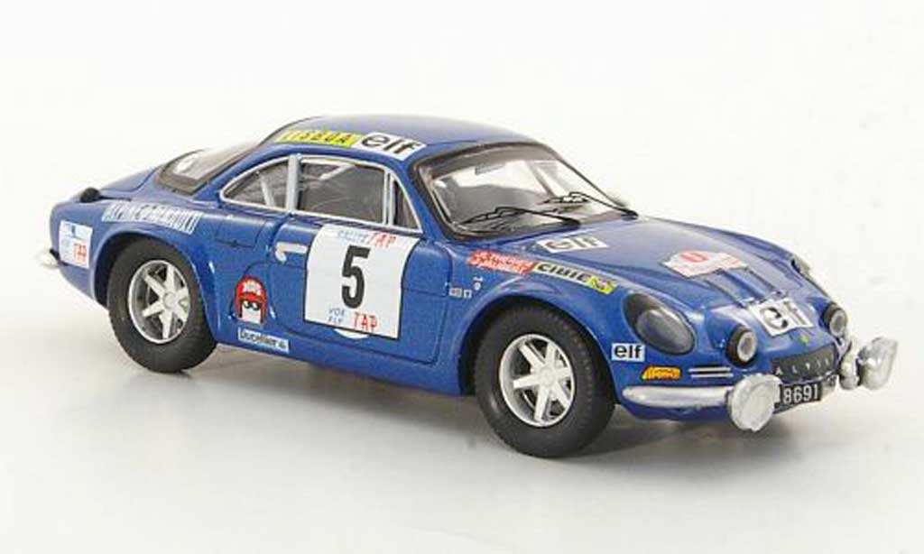 Alpine A110 1/43 Trofeu 1800S No.5 J.L.Therier / J.Jaubert TAP Rally 1973 modellino in miniatura
