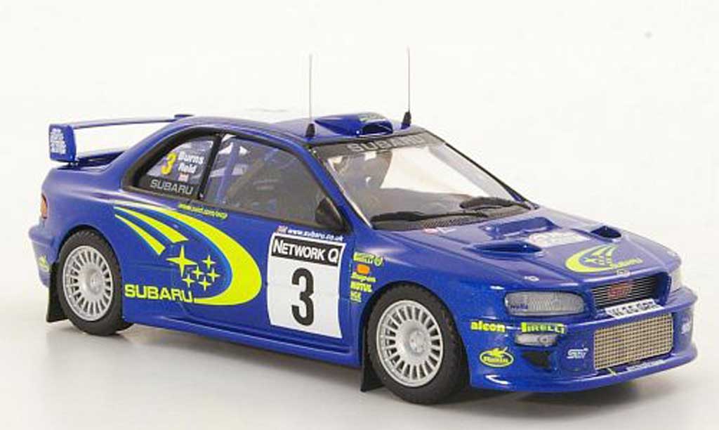 Subaru Impreza WRC 1/43 Trofeu WRC No.3 R.Burns / Reid RAC Rally 2000 modellino in miniatura